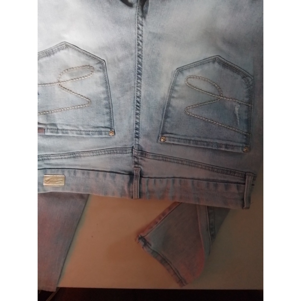Seven 7 Tummy Less High Rise Skinny Jeans - Picture 7 of 9